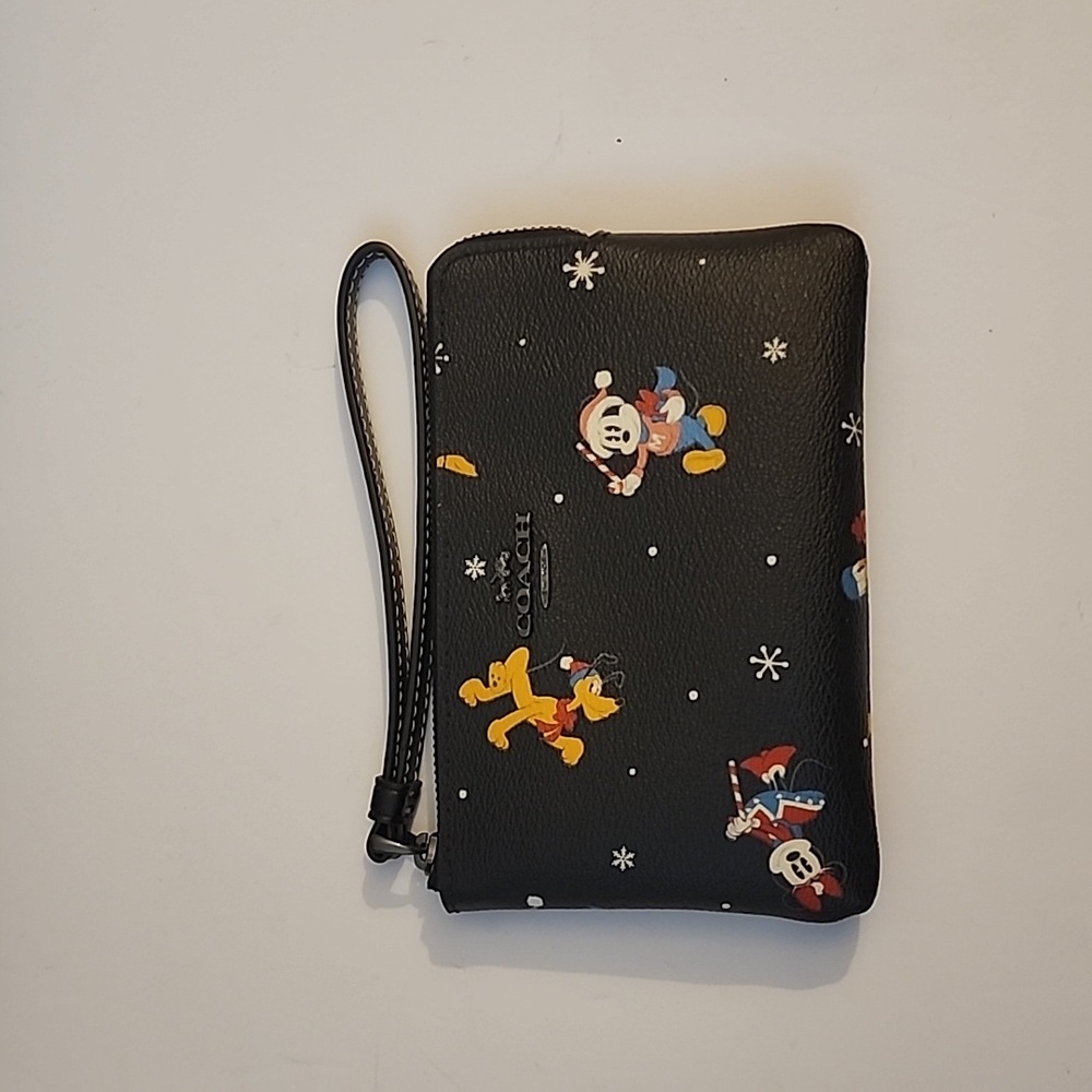 Coach Disney X Gallery Tote Bag  and Wallet Set with Holiday Disney Characters - Picture 16 of 16